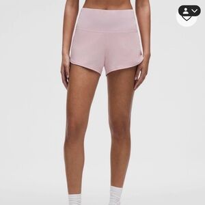 Lululemon Women's Speed Up High Rise Shorts Size 6 in Vitapink